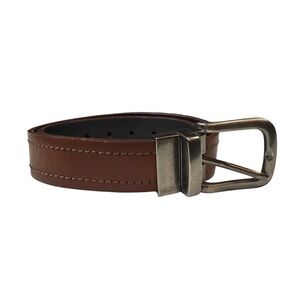 Columbia Tan Kids Belt with Silver Buckle